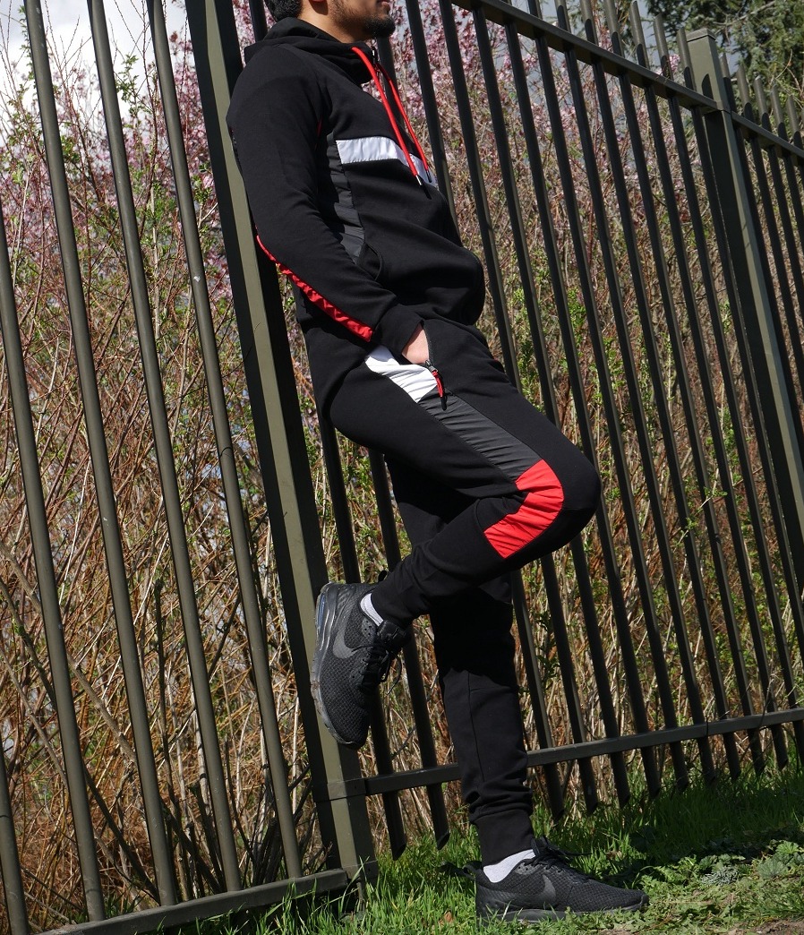 Pantalon jogging léger avec poches zip - Marque Best Ummah - Couleur Noir -  Prêt à porter et accessoires