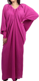 Robe abaya papillon style organza pour femme (Plusieurs couleurs disponibles)