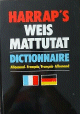 Harrap's Weis Mattutat Dictionnaire Allemand-Francais/Francais-Allemand