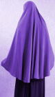 Grande cape - Hijab long et ample pour pour femme voilée - Couleur Aubergine foncé Grande cape - Hijab long et ample pour pour femme voilee - Couleur Aubergine fonce