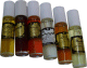 Pack 6 parfums a bille Musc differents (Muscs concentres 8 ml)